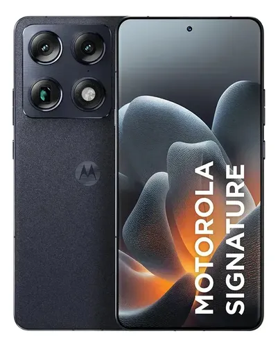 Smartphone Motorola Signature 5G 512GB 12GB RAM - Preto