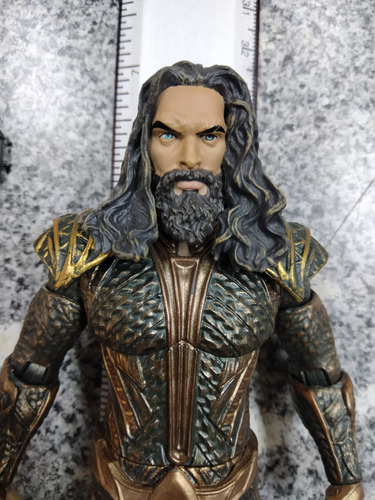 Dc Multiverse, Aquaman, Jason Momoa, Steppenwolf Wave!! (Usado)