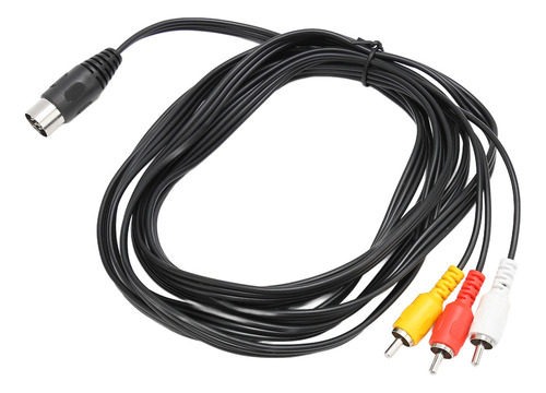 Cable Din De 8 Pines Macho A 3 Rca Macho, Sonido Din De 8 Pi