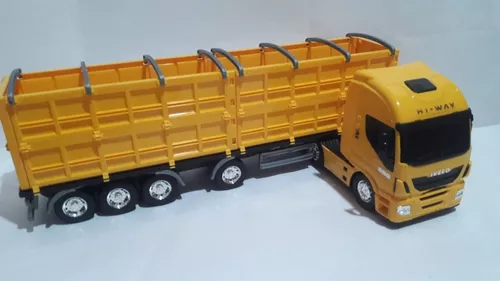 Miniatura Caminhao Iveco Graneleiro Escala 1/30 - Usual em