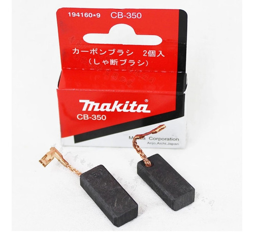 Carbones Makita Cb 350 Rotomartillo Hm0870 Martillo Original