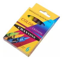 Comprar  Crayones De Cera, Paquete De 6 Crayolas Mini X6