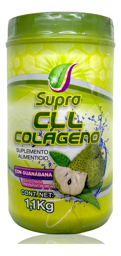 Cll Colágeno Hidrolizado Guanabana 1.1 Kg Supra