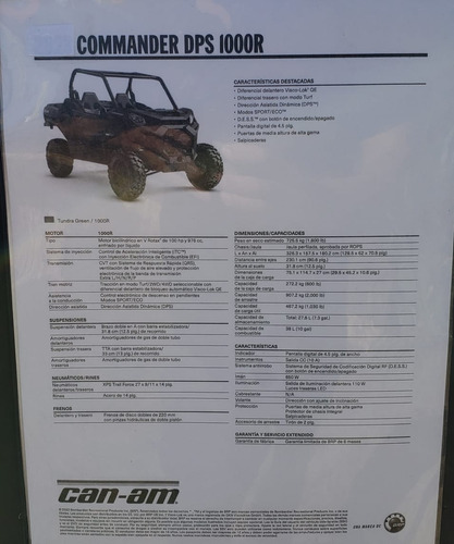Can Am Commander 1000 R