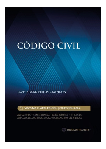 Código Civil 2024  Edición Profesional  Thomson Reuters