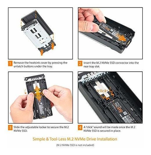 M. Nvme Ssd Pcie Estuche Movil Para Bahia Tougharmor B