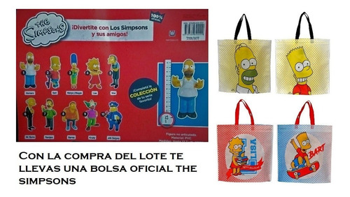 Lote X 10  Simpsons(muñecos +fasciculo)