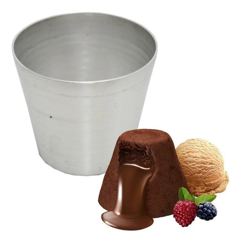 Kit 12 Forma Forminha Aluminio Petit Gateau E Bombocado N 3