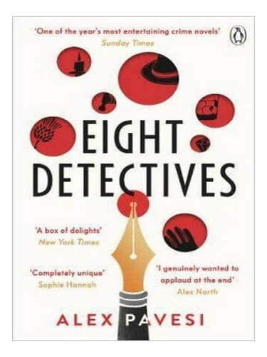 Eight Detectives (paperback) - Alex Pavesi. Ew01