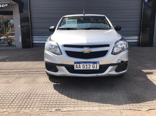 Chevrolet Agile 1.4ls Nafta Gnc Gris Plata