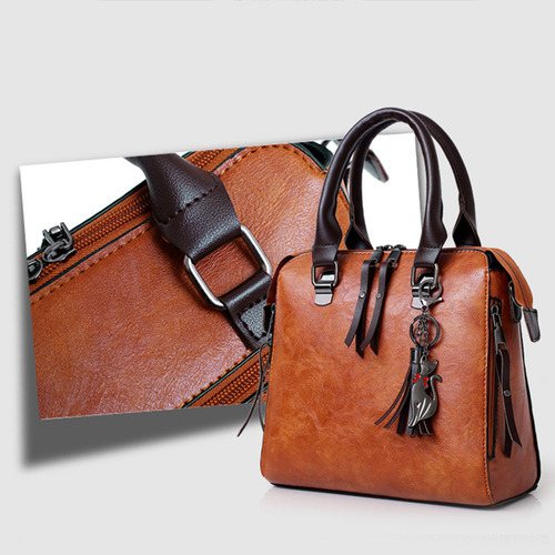 Set De 4 Bolsos Casual Para Mujer Bolsa De Hombro Lujo Moda