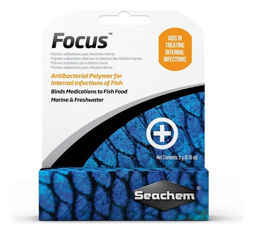 Medicamento Peces Seachem Focus 5gr