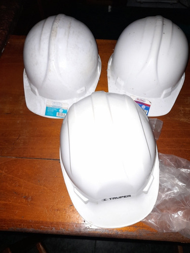 Cascos De Seguridad Blanco Trio (Usado)