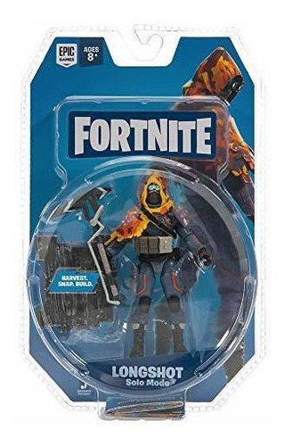 Paquete De Figuras Básicas De Fortnite Solo Mode, Longshot