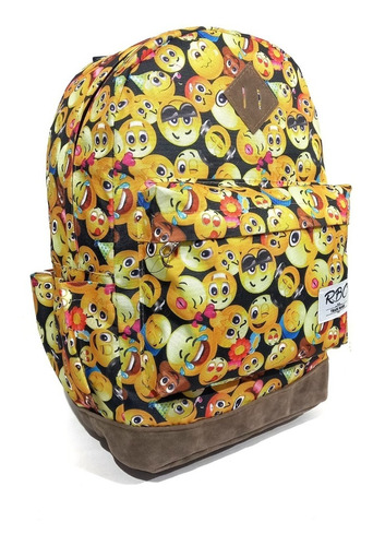 Mochila Estampada Rbc Unisex Universitaria Urbana Escolar