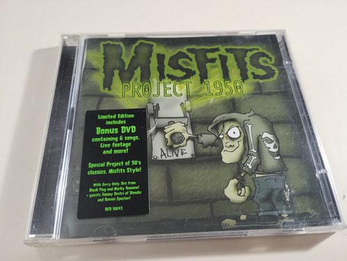 Misfits - Project 1950 - Cd + Dvd , Made In Usa