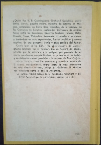 El Escocés Errante: Cunninghame Graham - Alicia Jurado (Usado)