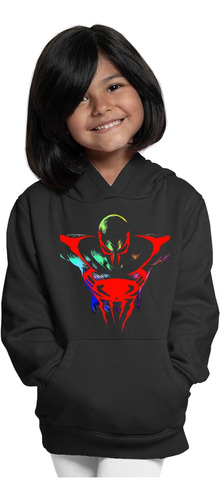 Sudadera Infantil Bolsa Cangurera De Spider-man 2099