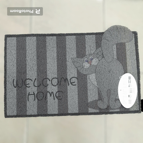 Imagen 5 de 5 de Alfombra O Tapete Anti Resbalante Welcome 40cmx60cm