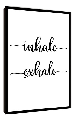 Cuadros Nórdicos Inhale Exhale Varios Modelos 50x70