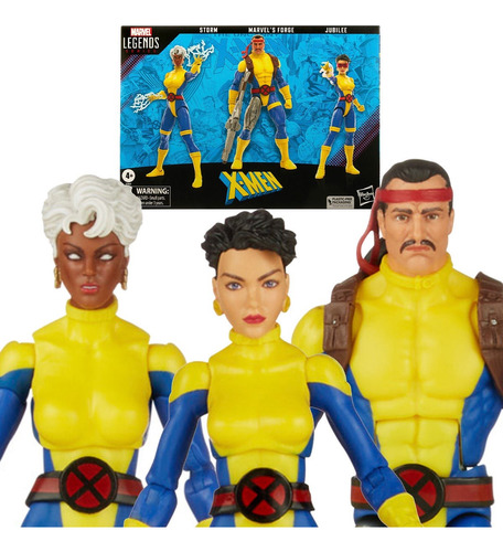 Marvel Legends Forge Storm Jubilee Three Pack Hasbro