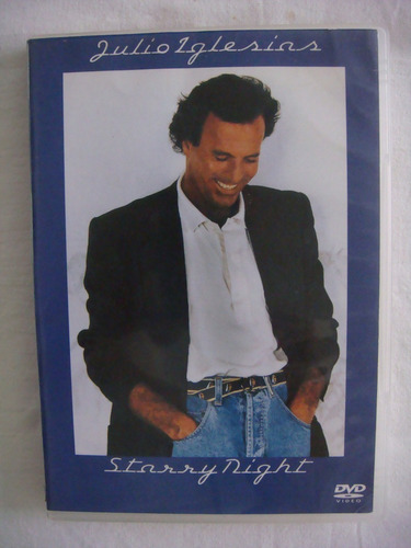 Dvd Julio Iglesias - Starry Night - Físico - Usado - D-948