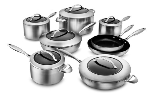 Scanpan Ctx Juego Utensilio Cocina Acero Inoxidable 14 Pieza