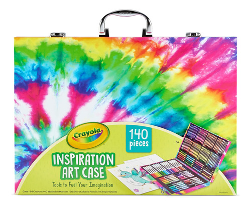 Caja De Arte Crayola Inspiration Combinado X140u Rosa