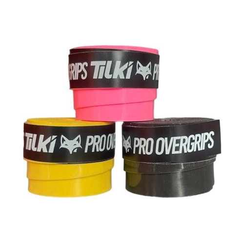 Pro Overgrip Tilki Tenis O Padel Colores X3 - Alta Calidad