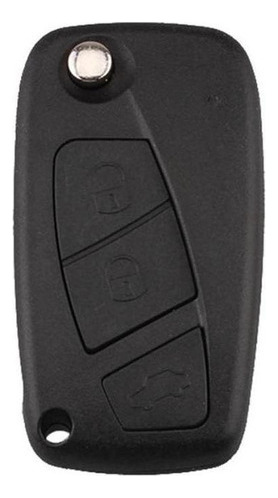 Yan Caso De Llave Remota 3 Botón Accesorios For Fiat Panda