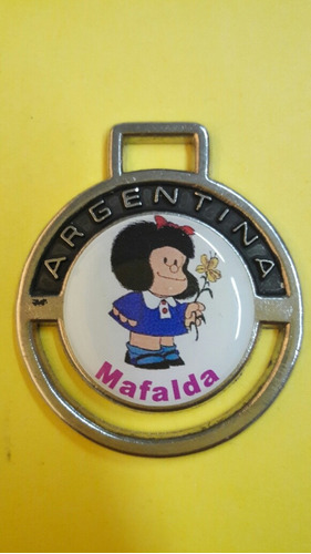 Hermosa Medalla Del Personaje La Pequeña Mafalda