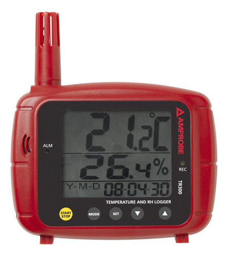 Registrador De Datos De Temperatura Y Humedad Relativa Ampro