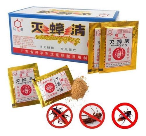 Vneno Insecticida En Polvo Para Cucarachas - Polvo Chin