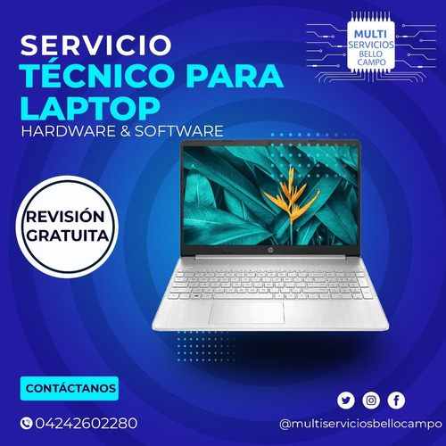 Imagen 1 de 5 de Servicio Tecnico Laptops Hp Dell Lenovo Siragon Acer Toshiba