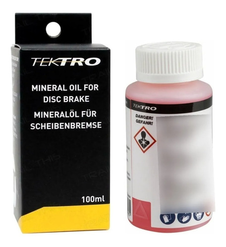 Aceite Mineral Tektro 100ml Original Para Frenos Hidráulicos