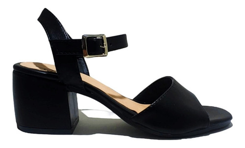 Imagen 3 de 5 de Sandalias Agatha Black