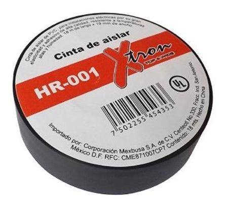 Imagen 1 de 1 de Cinta De Aislar Wonder Ul Para 600v Hr-001 Xtron