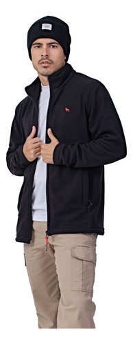 Campera Polar Mont Negro, Hombre. Bravo Jeans. Talle S-4xl