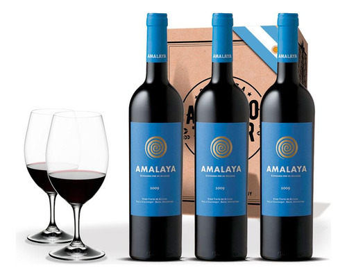 Pack Amalaya Malbec Con 2 Copas Riedel De Regalo - Amalaya -