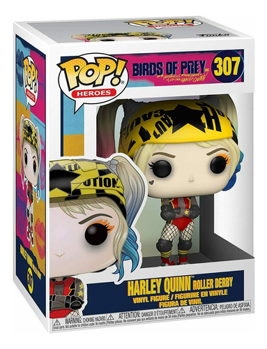 Funko Pop! Birds Of Prey - Harley Quinn #307 Roller Derby