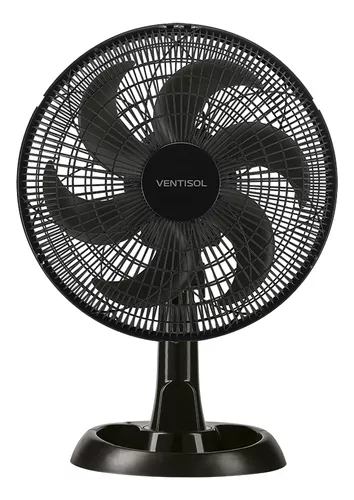 Ventilador De Mesa Silencioso 30cm 52w Ventisol Turbo Eco