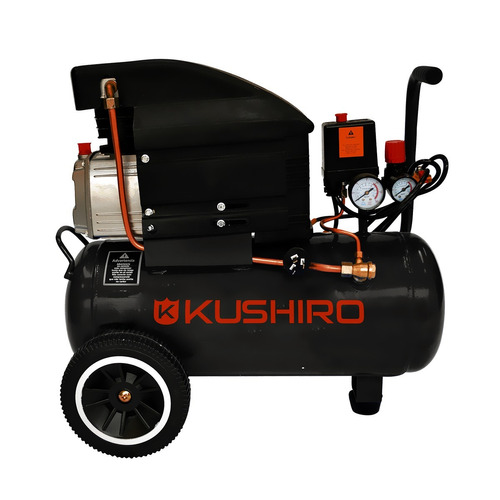 Compresor De Aire 25 Litros 1500w 8 Bar 115 Psi 2 Hp Kushiro