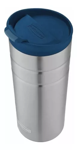 RUBBERMAID Vaso Termico 473ml Caliente 6H Frio 3H Tapa Azul