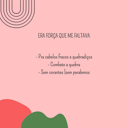 Kit Oh My Era Força Que Me Faltava 300ml 2 Itens