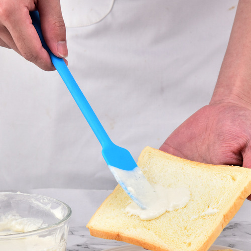 Espátula De Silicón Naranja Para Repostería Multiusos