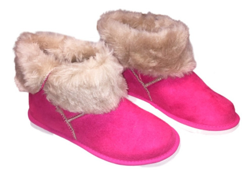Imagen 3 de 10 de Pantuflas Botitas Pantubotas Peluche Promesse Varios Modelos