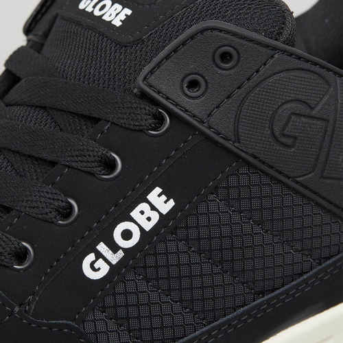 Imagen 8 de 10 de Tenis Globe Tilt Black Antique Ripstop Skate Hombre