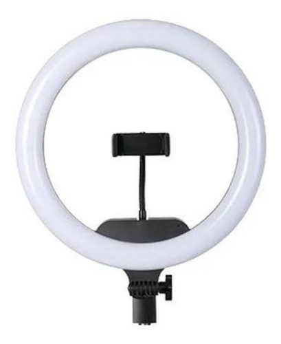 Aro Luz Led Para Fotografia Y Video 33 Cm Con Tripode 2.20 M Color De La Estructura Negro