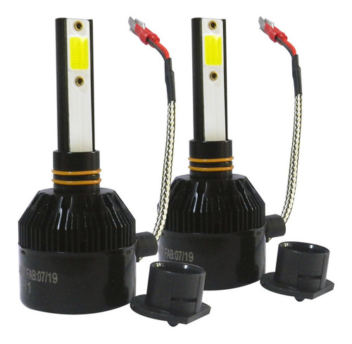 Imagem 2 de 4 de Kit Superled Farol H1 Code 6000k Super Branco - 7800 Lúmens