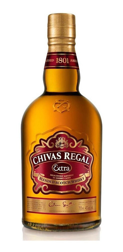 Paquete De 3 Whisky Chivas Regal Blend Extra 750 Ml